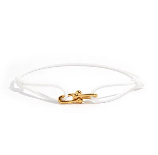 AURELIA Gold & White Bracelet